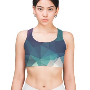 Sports Bra - Geometric