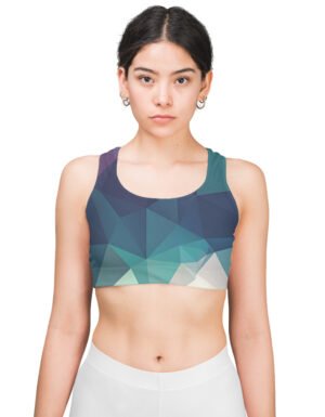 Sports Bra - Geometric