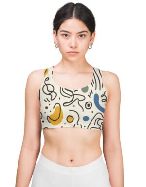 Sports Bra - Graffiti
